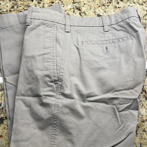 Joseph Abboud- Flat Front Casual Slacks Slim 33 x30